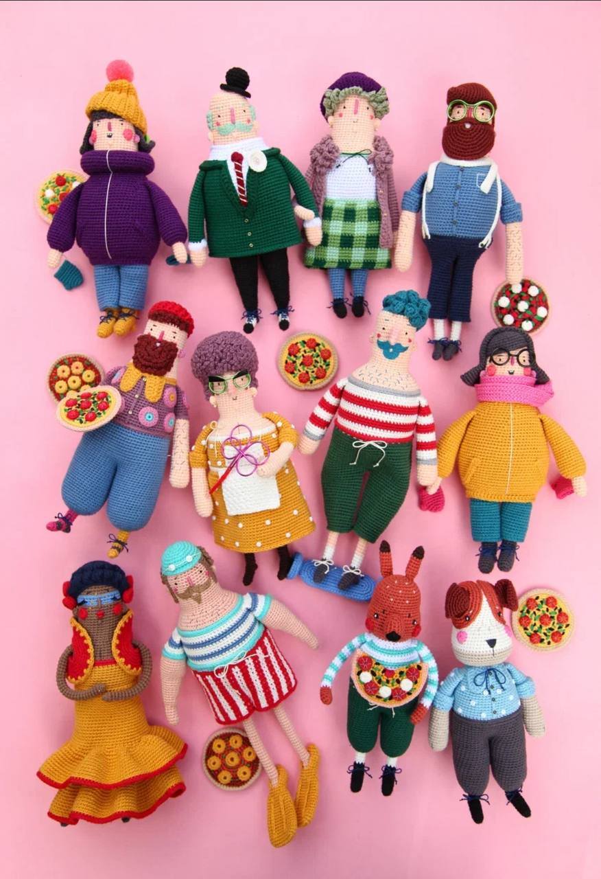 Bienvenue à Gloutonville - Signed Crochet Book (French)